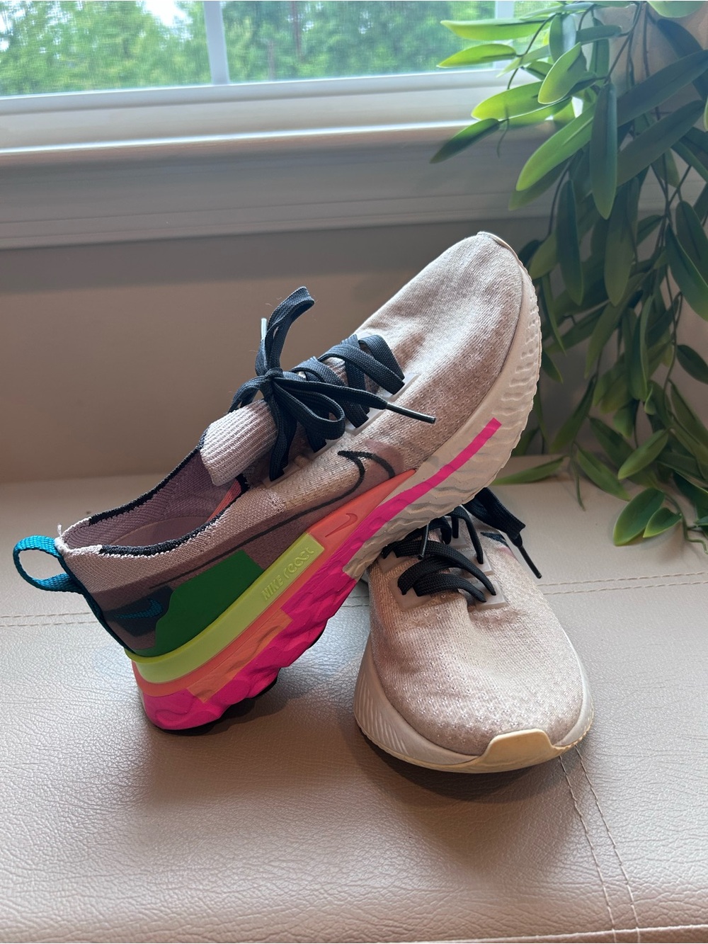 Nike React Womens Athletic Sneakers